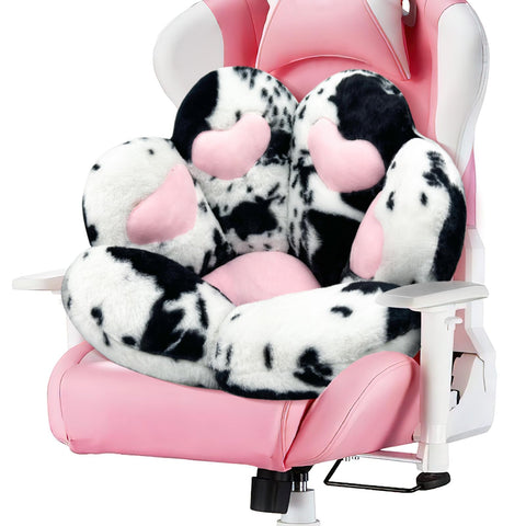MOONBEEKI front view of paw cushion showing shape and charm, adds decor