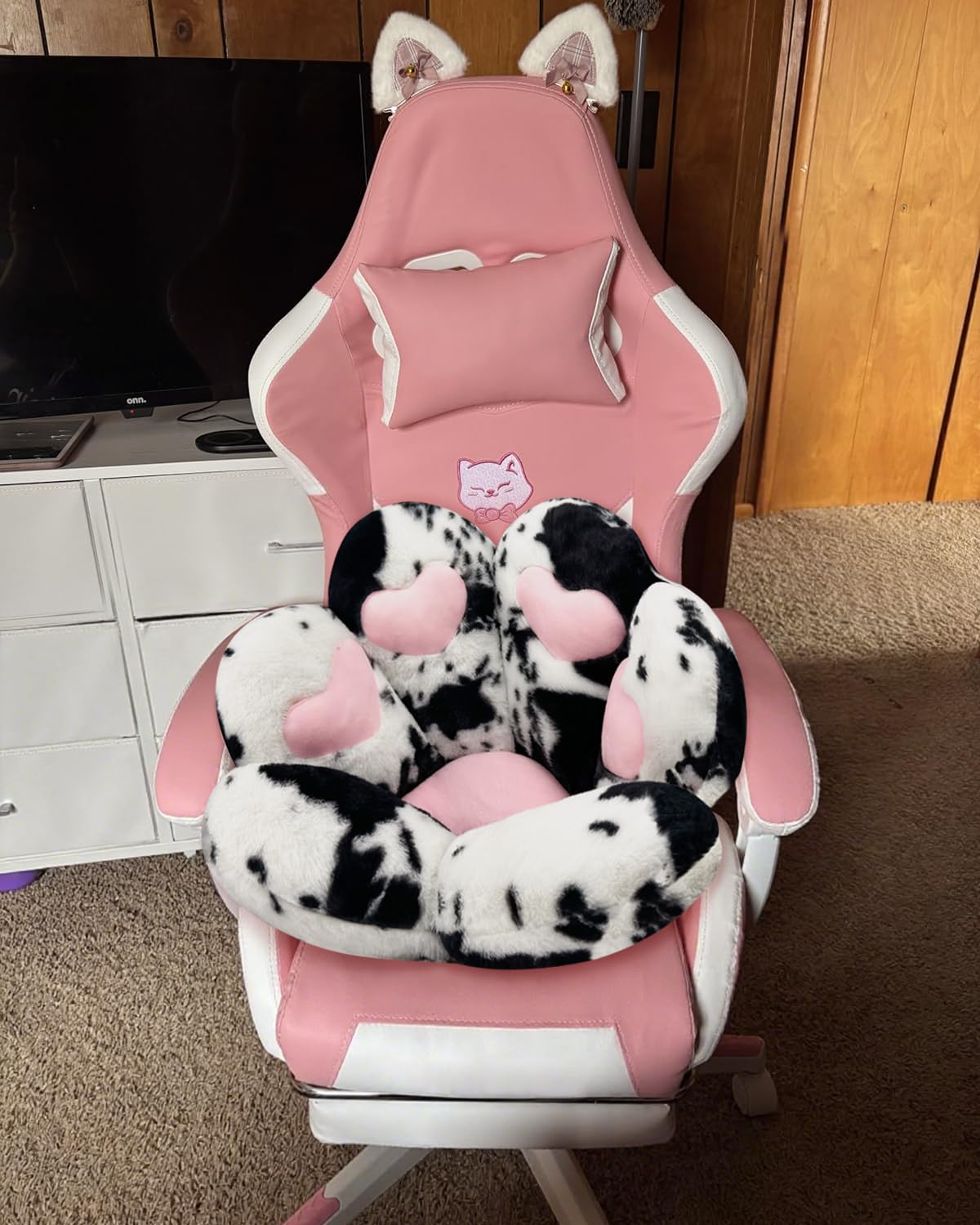 MOONBEEKI styled on bedroom bed adding kawaii decor and cozy vibe