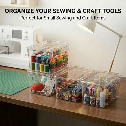 MOONEDGE craft table setup with small supplies showing tidy project-ready benefit