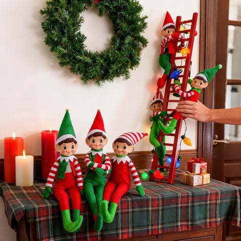 MOONET ornament hung in Christmas tree adding whimsical focal point and layered decor