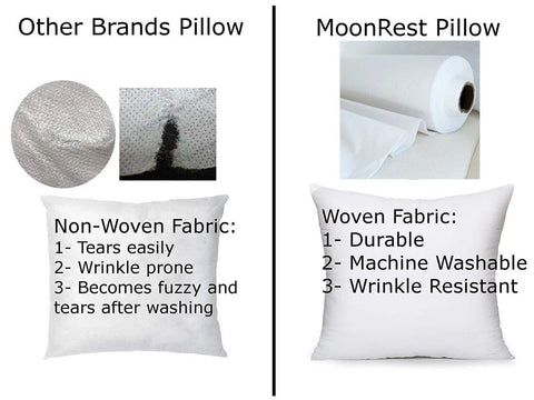 MoonRest folded for storage showing easy care and compact stowing benefit