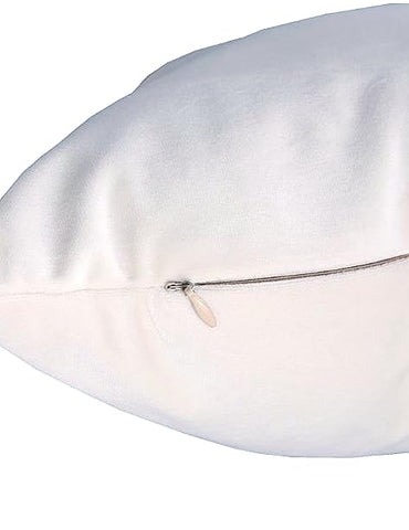 MoonRest insert inside a sofa sham demonstrating improved pillow silhouette