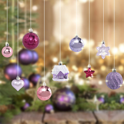 MoonXmas small house and star accent close-up showing decorative detail benefit: adds focal accents