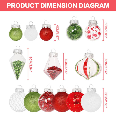 MoonXmas close-up of plastic ball texture highlighting durable glossy finish