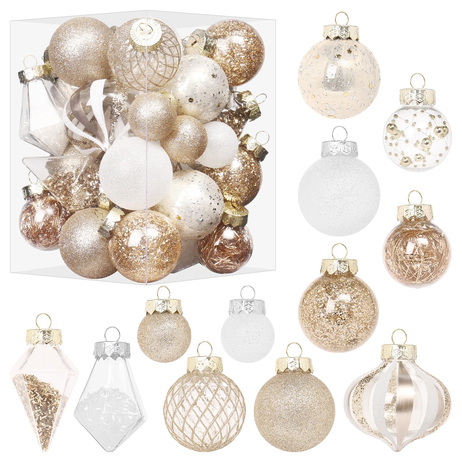 MoonXmas front packaging showing full 34-piece set and instant-ready benefit