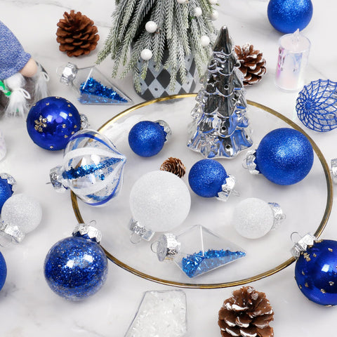 MoonXmas ornaments used as a table centerpiece showing versatile event styling