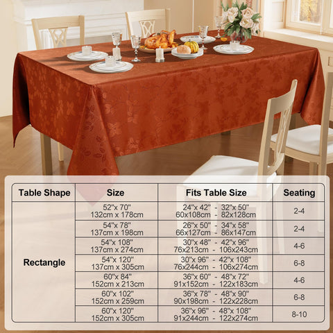 Moosfor tablecloth under centerpiece showing stability and decorative benefit