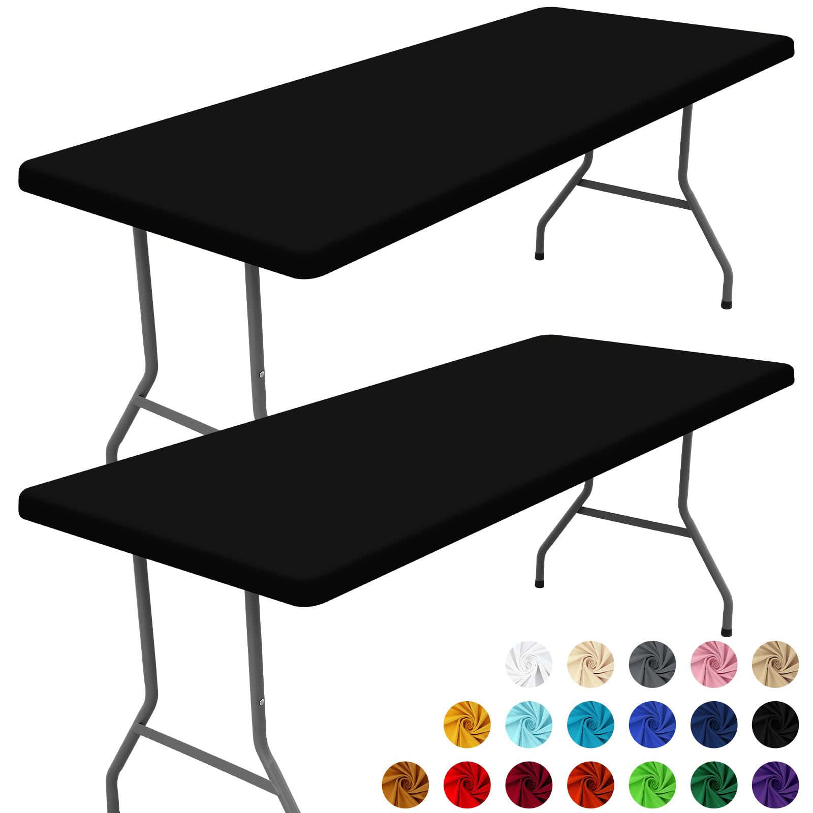 Moosfor front view on 8ft table showcasing clean fitted look and tidy edges