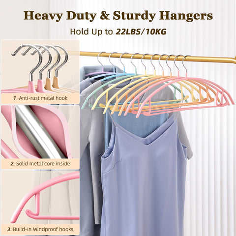 MOPALL rounded shoulder profile protecting sweater shape for longer life