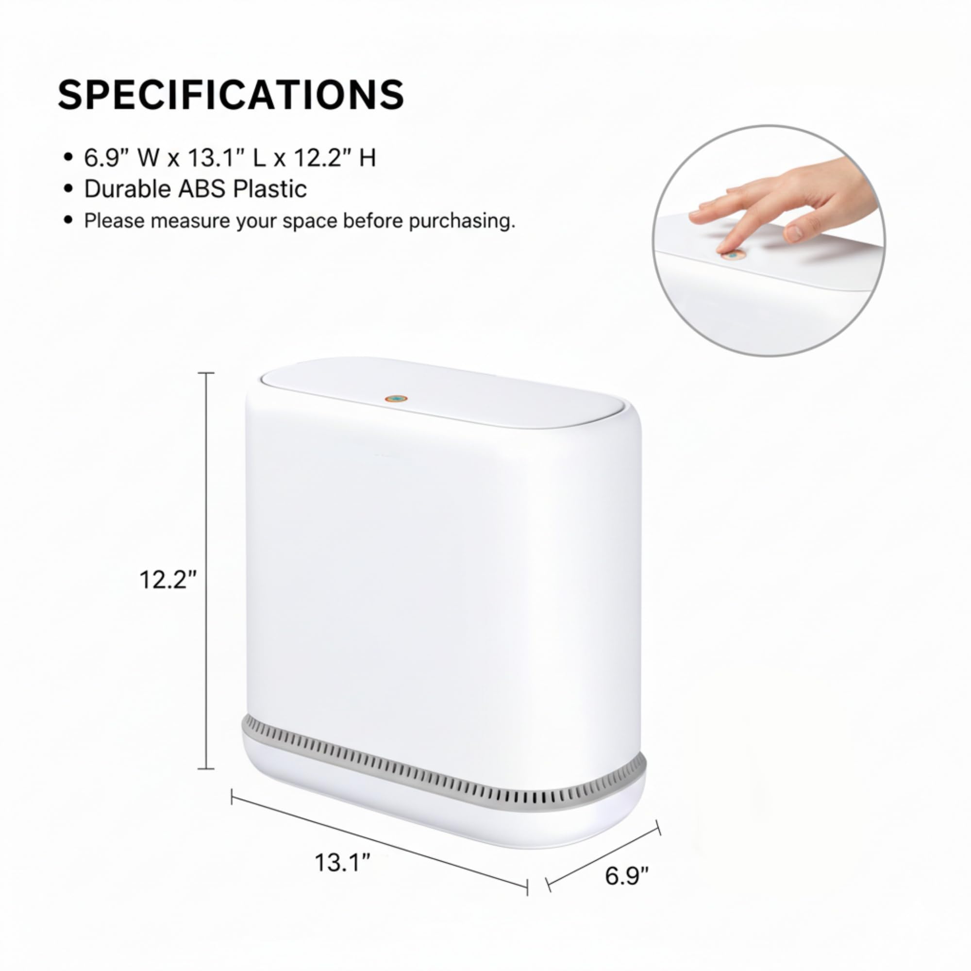 MOPALL beside toilet shows scale and compact bathroom fit