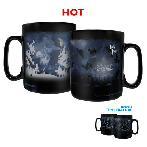 Morphing Mugs packaging label showing licensing details and authenticity benefit
