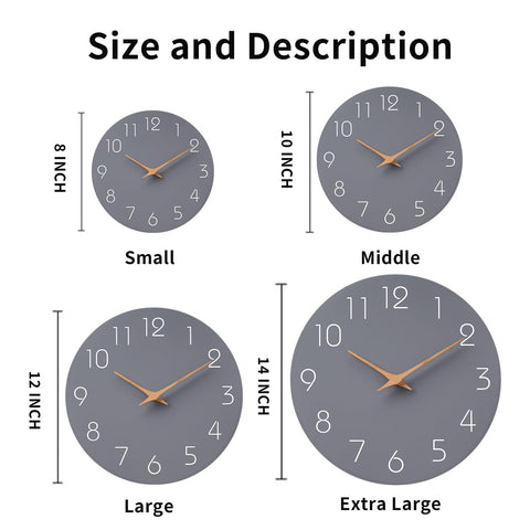 Mosewa detail of bold white numerals showing high contrast for quick time checks