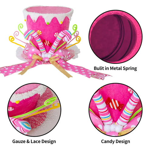 MOSHAKALA wired bow detail showing adjustable ribbon for styled finishing touch