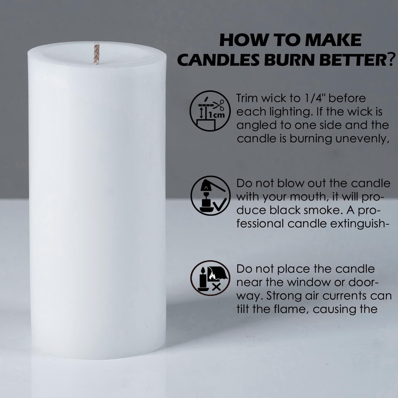 MOSROAD candles on bathroom shelf creating spa-like calm