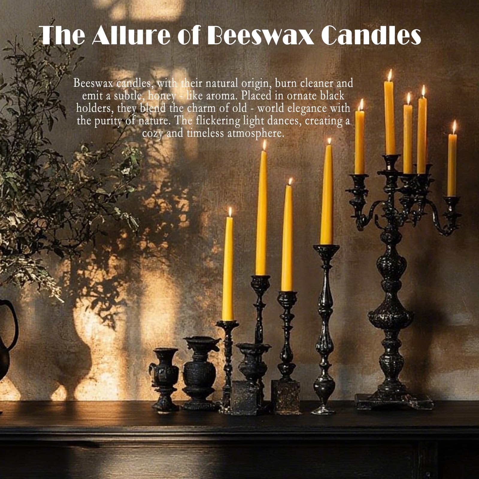 MOSROAD candles in a table setting creating elegant decor for events