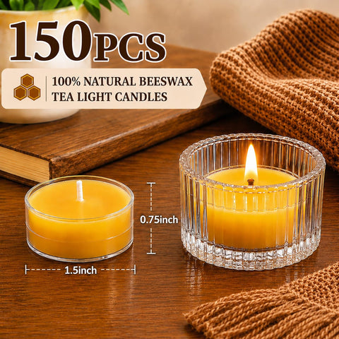 MOSROAD tea lights beside yoga mat for calm meditation lighting