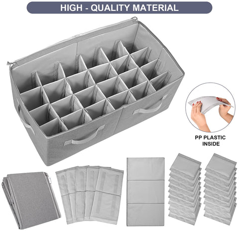 Moteph divider closeup showing polypropylene rigidity and stable compartments