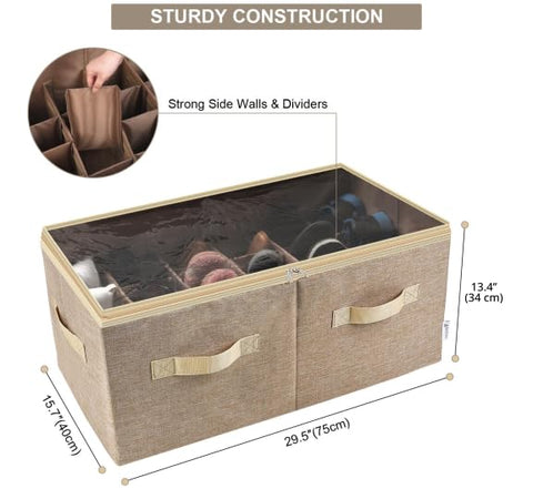 Moteph divider closeup highlighting sturdy PP dividers for organized storage