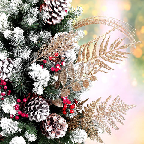 Motionchic branch placed on Christmas tree creating extra sparkle and fuller look