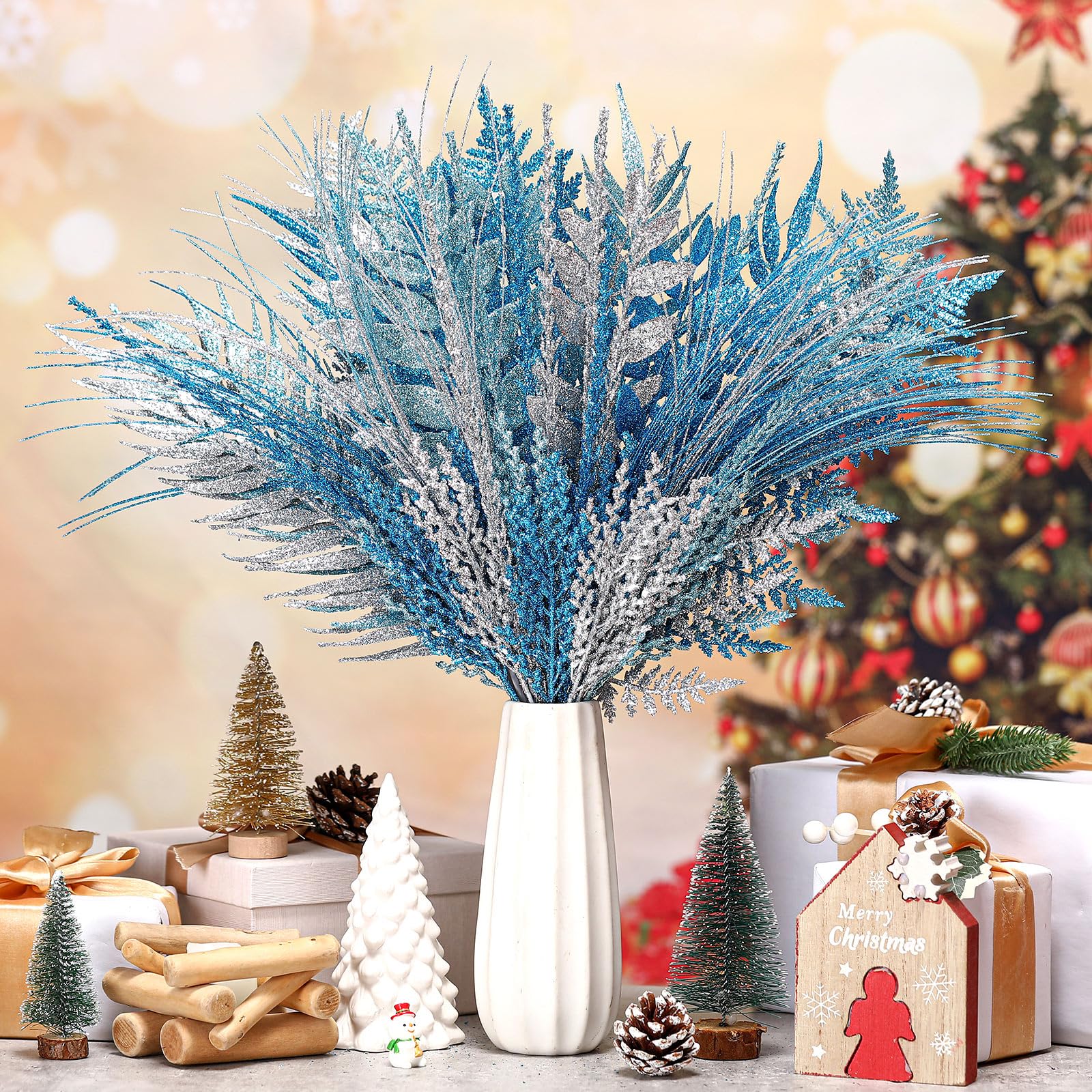 Motionchic branches arranged in a vase demonstrating easy styling and height