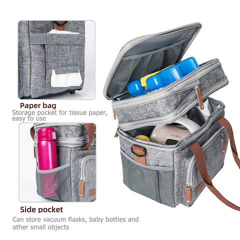 MOV COMPRA front pocket with keys phone and utensils demonstrating organized everyday carry benefit