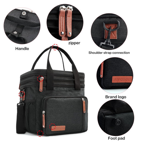 MOV COMPRA front pockets open showing phone and keys neatly stored for better organization benefit