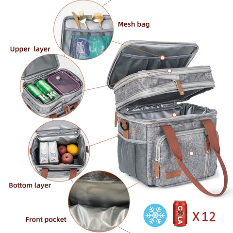 MOV COMPRA side pockets holding bottle and napkin for quick access and organized benefit