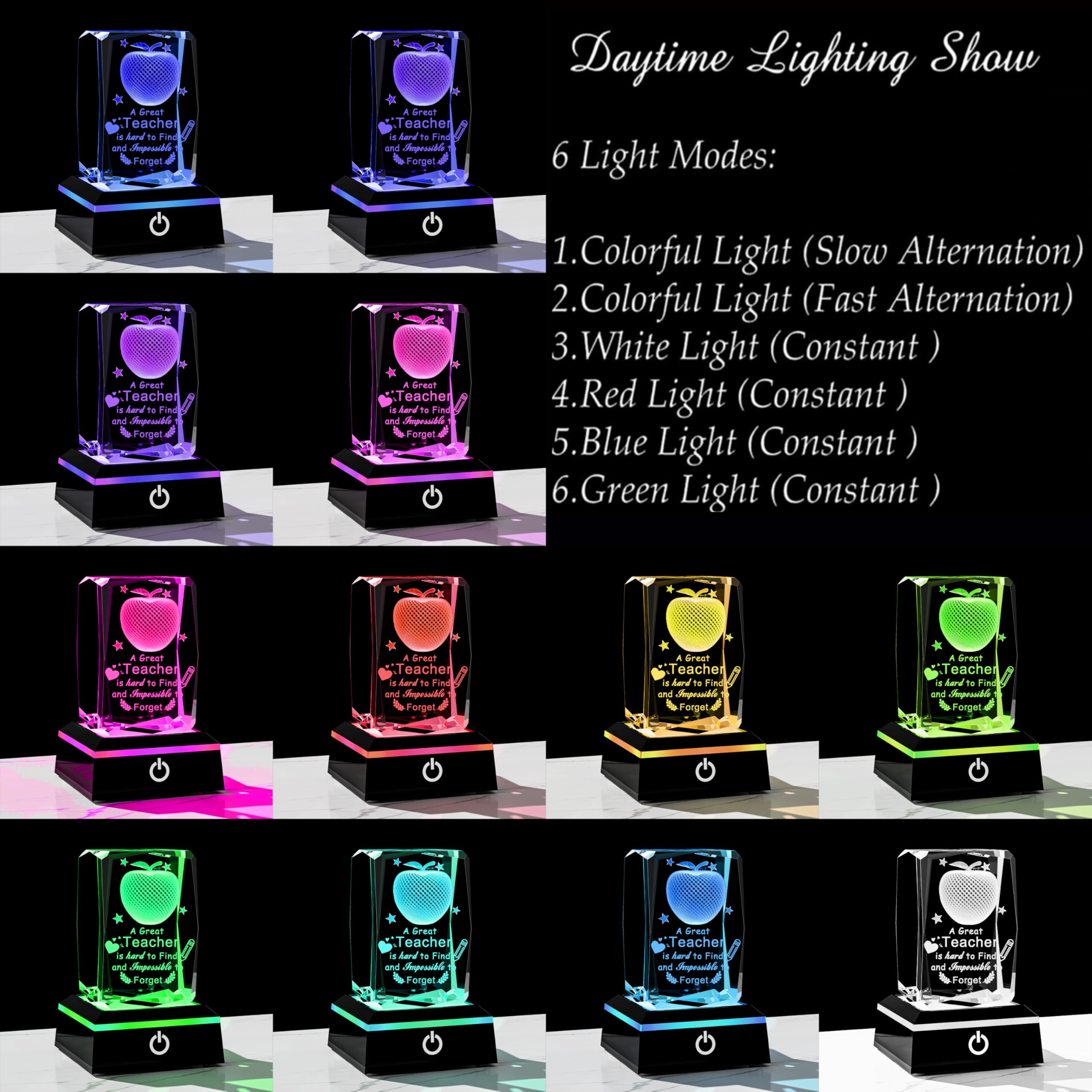 Movdyka LED base closeup with touch switch highlighting easy color control