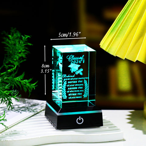 Movdyka crystal held in hand showing size and display scale for gifting