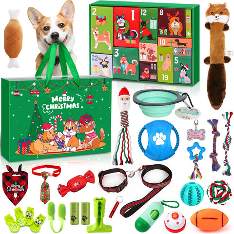 MOVINPE front box packaging showing 24 compartments and festive design, great gift presentation