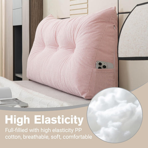 MQK placed on a Twin XL dorm bed in styled room to elevate bed decor