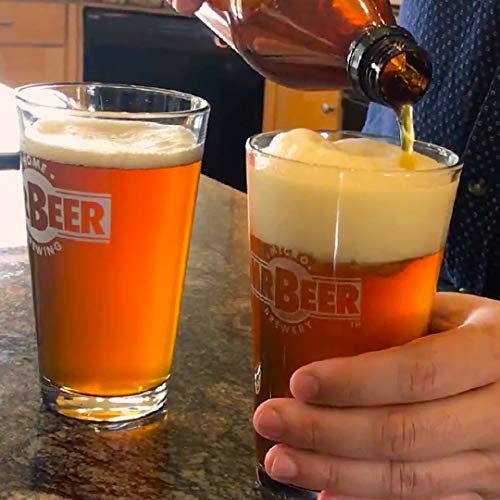 Mr. Beer included instructions and contents image showing clear step-by-step guide and all components
