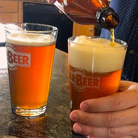 Mr. Beer included instructions and contents image showing clear step-by-step guide and all components