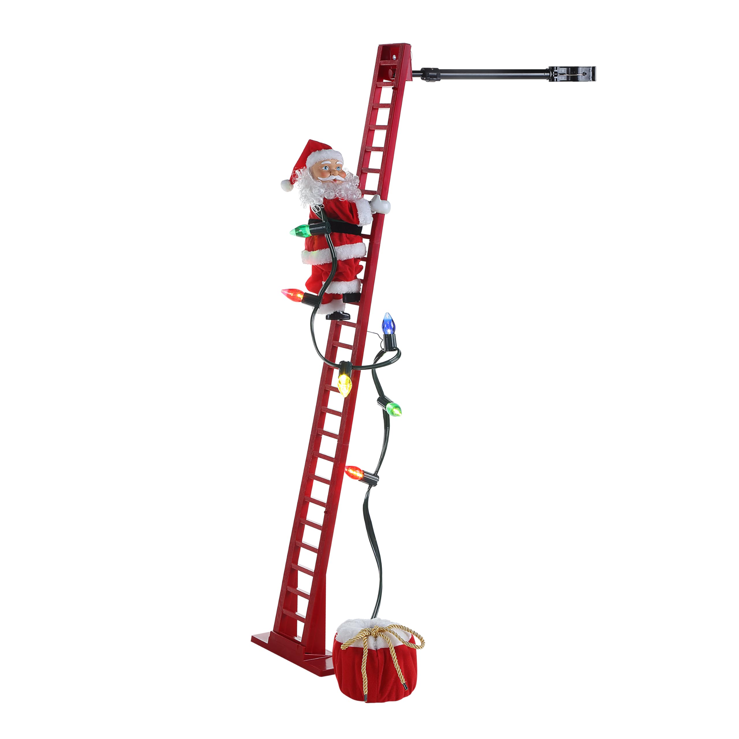 Mr. Christmas AC adapter and six-foot cord with on/off switch benefit: easy, flexible power