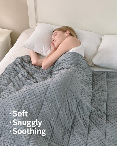 Mr. Sandman close-up of dotted texture offering tactile comfort and style