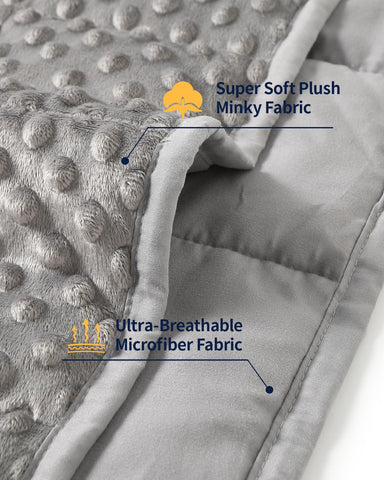 Mr. Sandman textured dots detail offering tactile cozy appeal
