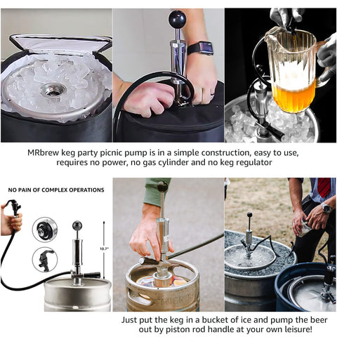 MRbrew lubricated spring washer detail for steady pressure and smooth flow