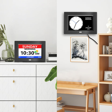 MRCHYDZ wall-mounted in living room for visible reminders and decor fit