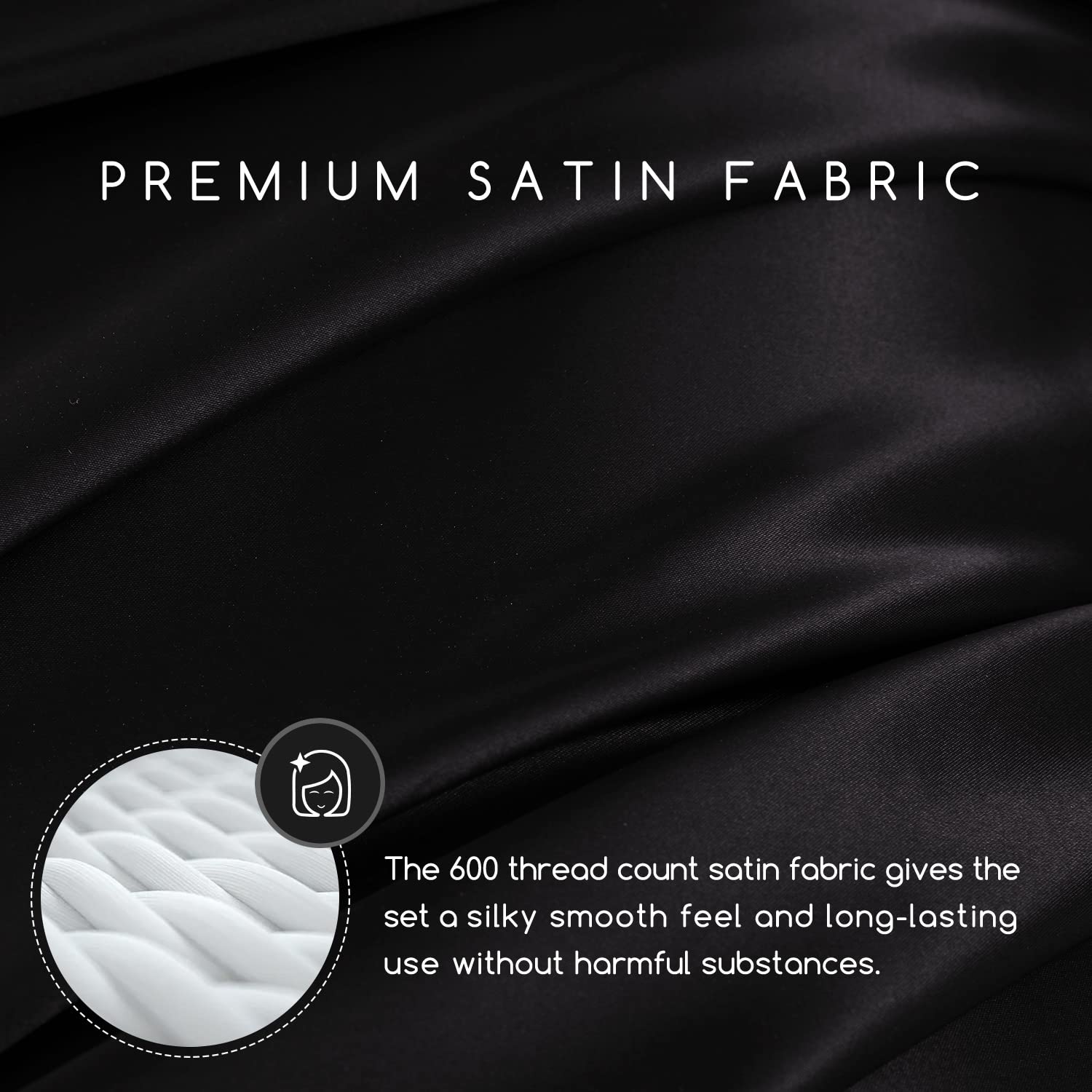 MR&HM close-up of fitted sheet elastic corner strap securing mattress firmly