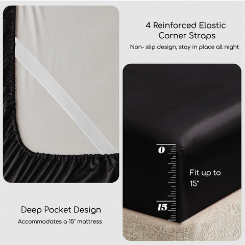 MR&HM pillowcase close-up showing satin texture that helps reduce hair friction