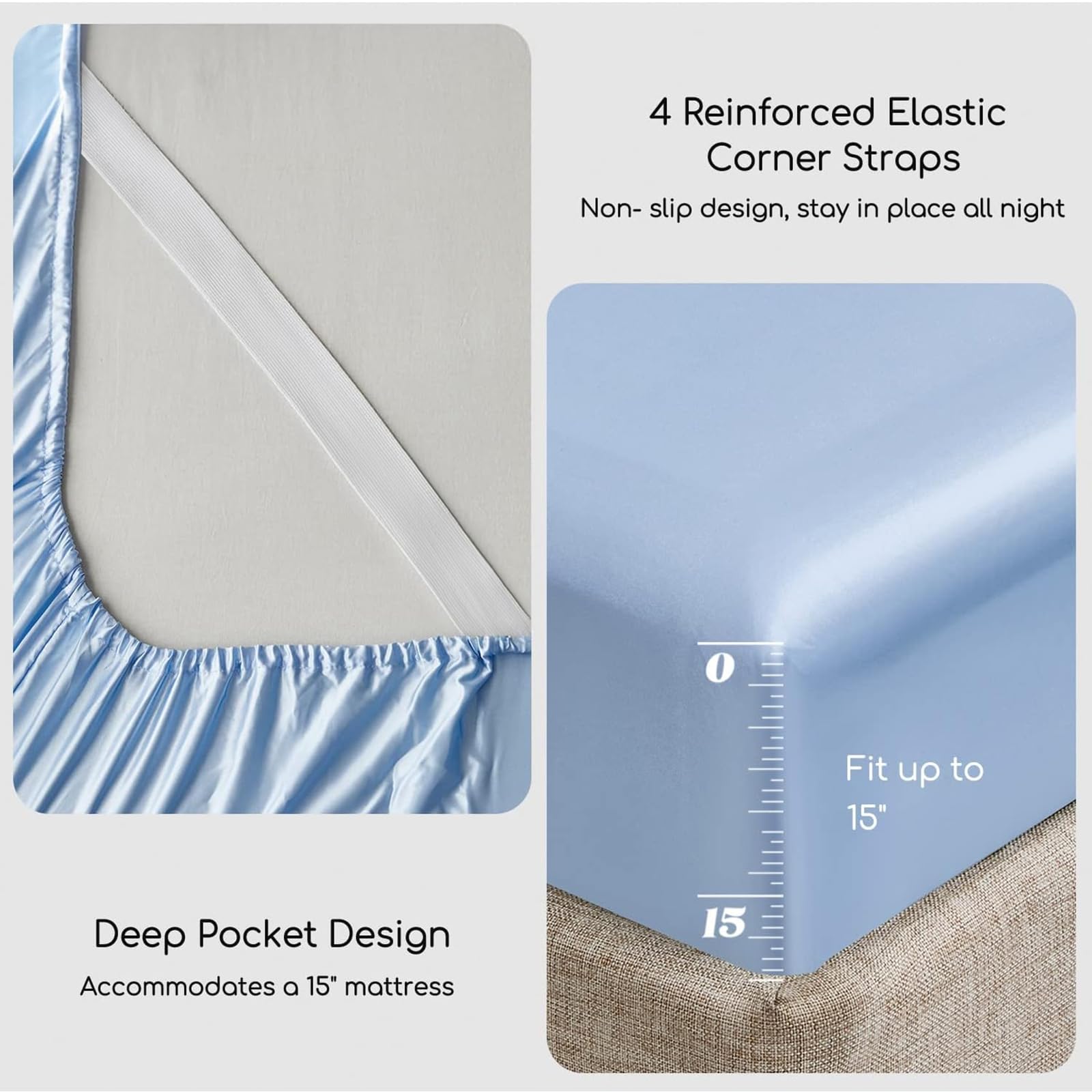 MR&HM pillowcases close-up stitching view highlighting soft feel and neat seams