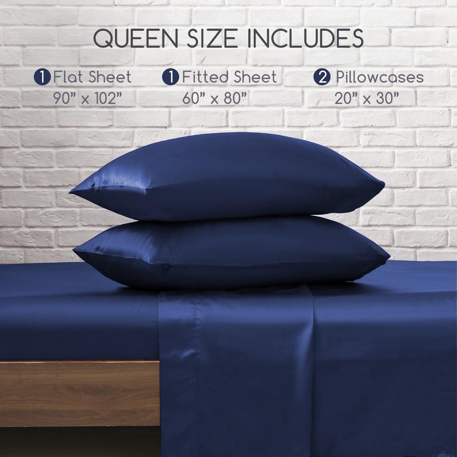MR&HM styled navy bedroom scene showing elegant look and inviting sleep environment