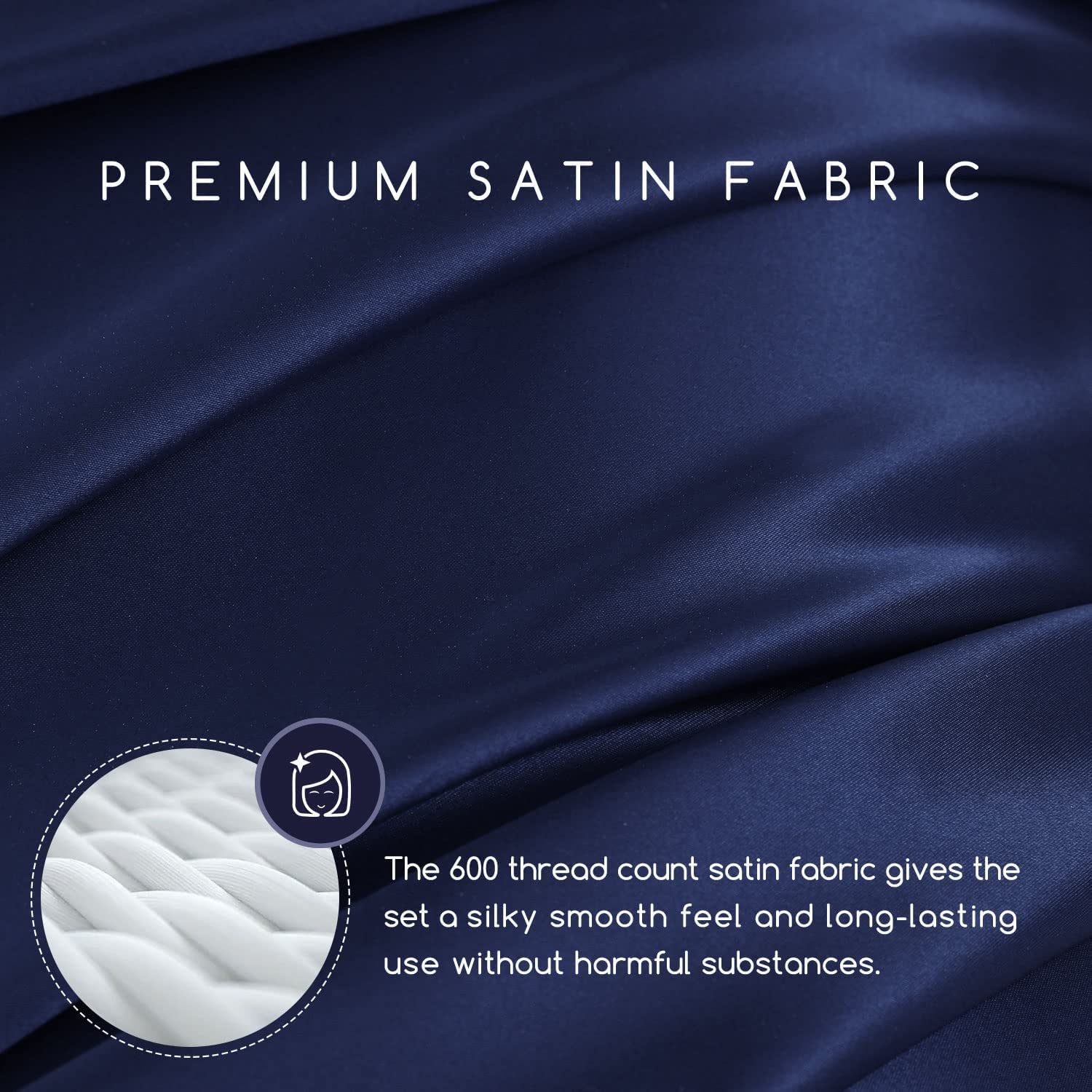 MR&HM close-up of reinforced elastic corner straps securing fitted sheet for no-slip nights
