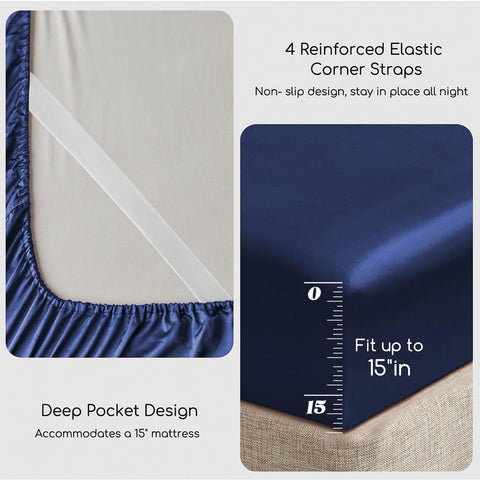 MR&HM two pillowcases stacked displaying smooth finish and gentle feel for skin