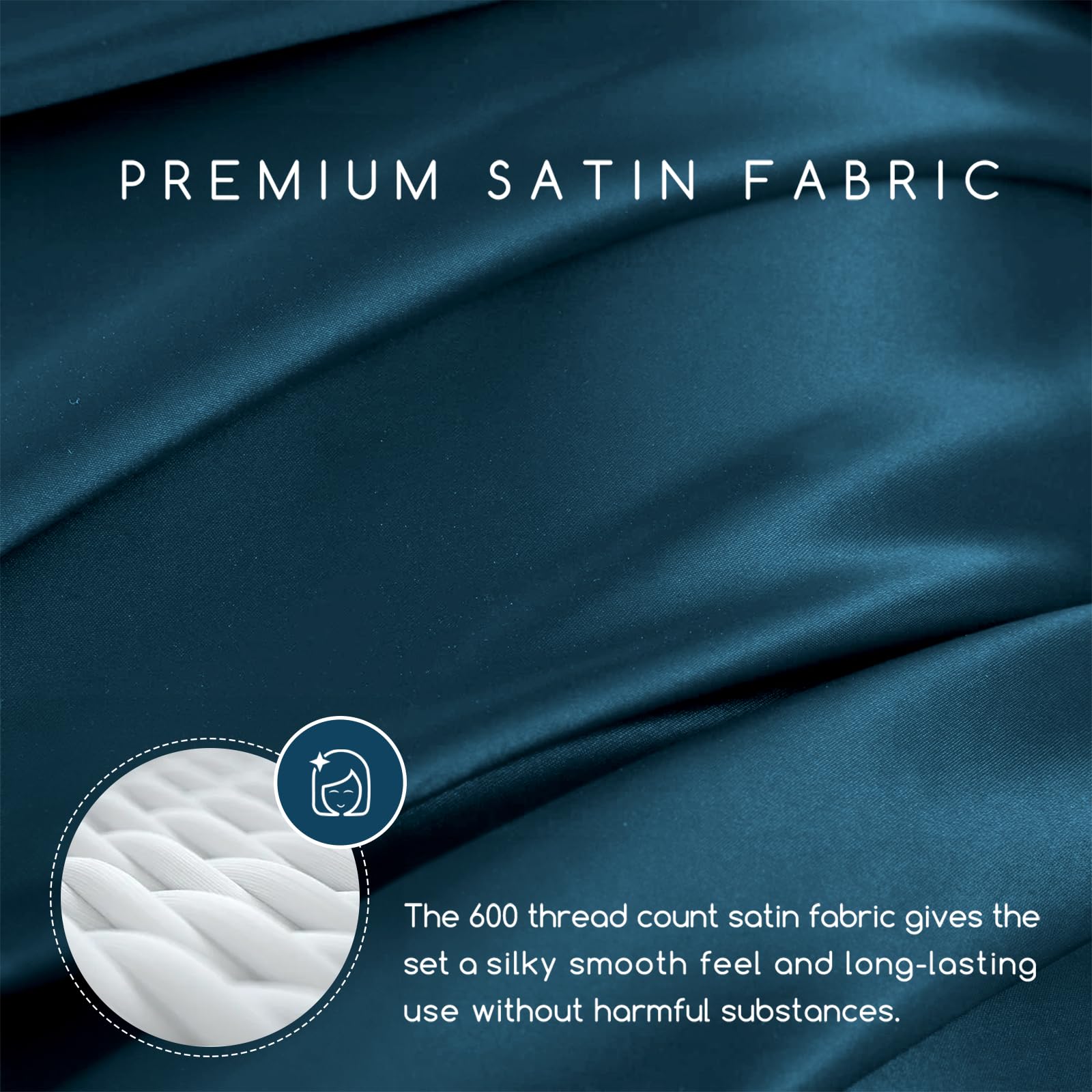 MR&HM fitted sheet deep pocket detail highlights secure mattress fit