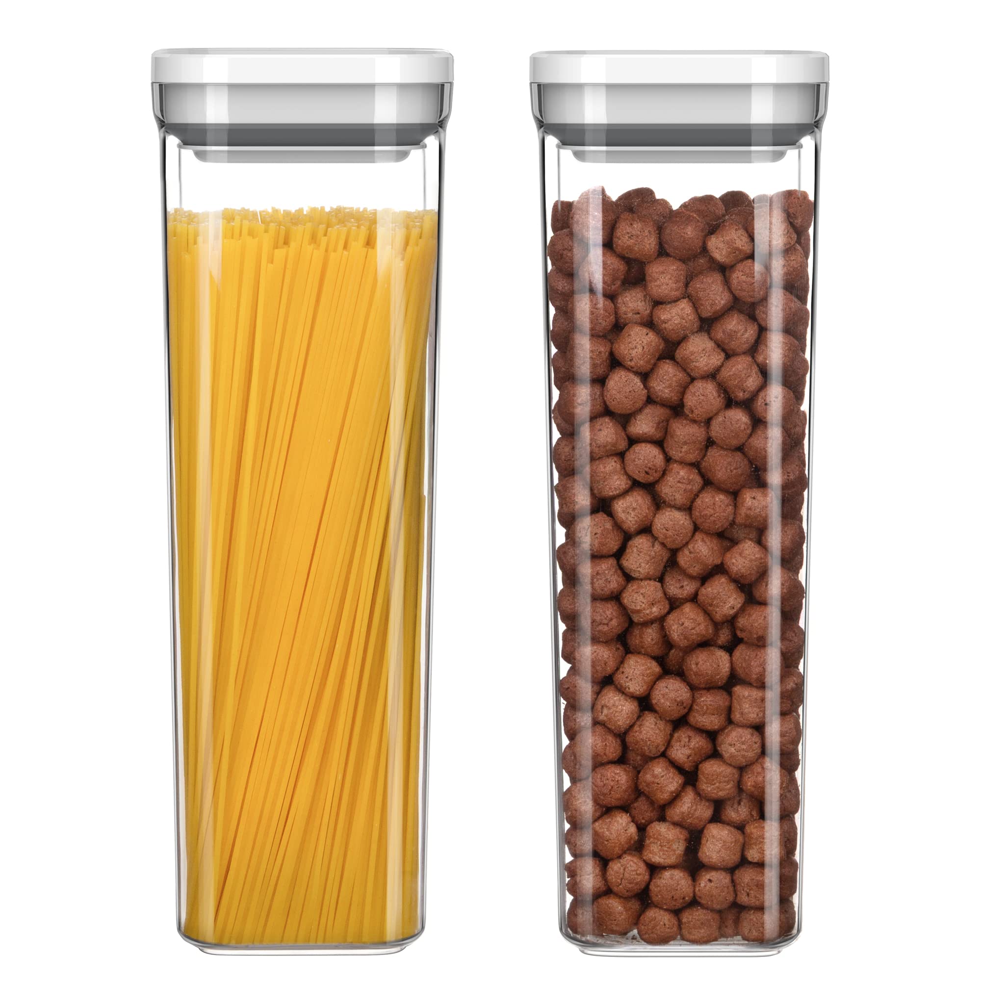 MR.SIGA front view showing label and clear container for easy identification and storage