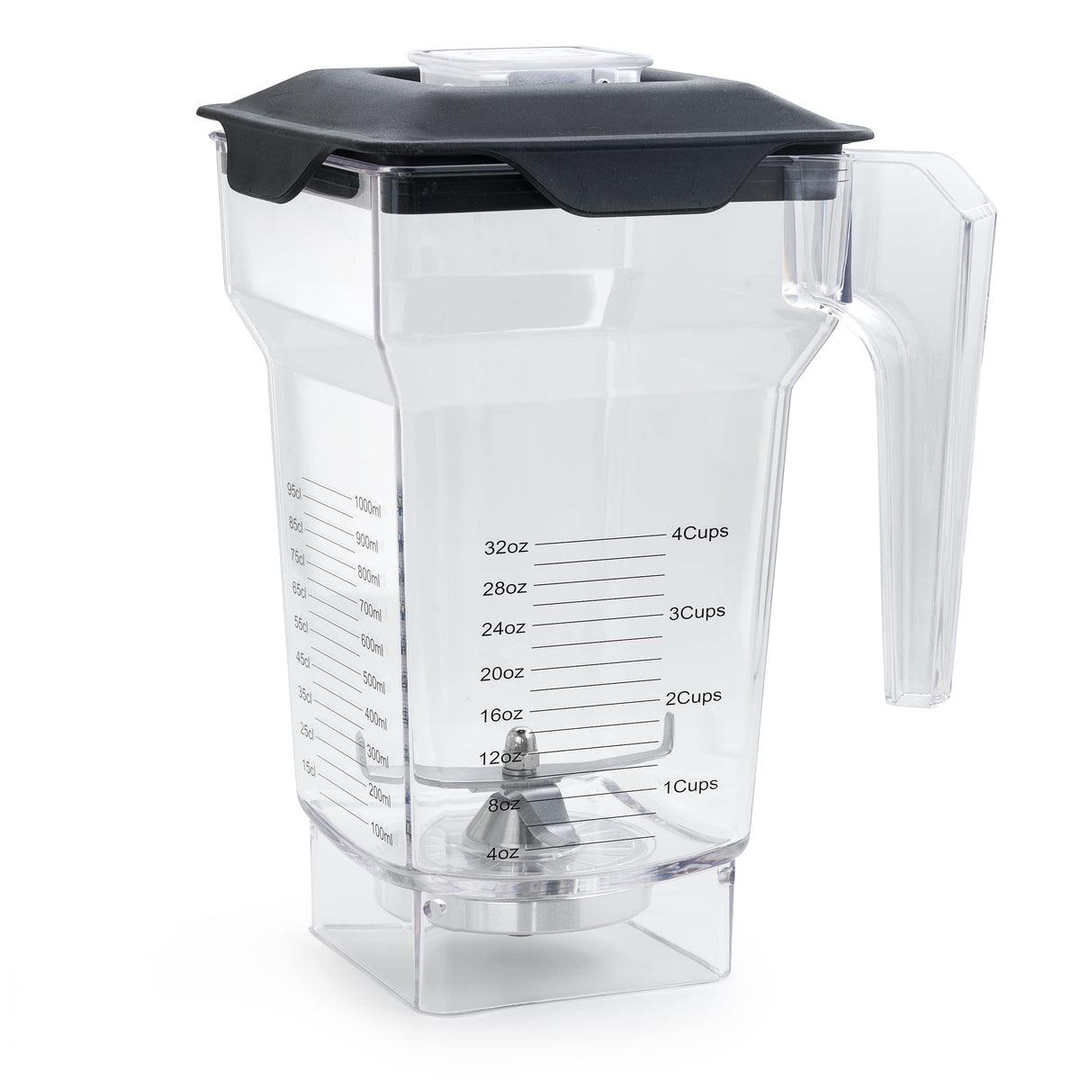 MRX Solutions front view of 75 oz pitcher showing full kit and fit benefits