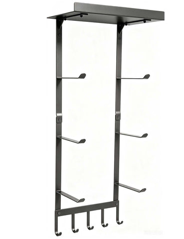 MRZZATA rack beside chair showing scale and small-footprint benefit