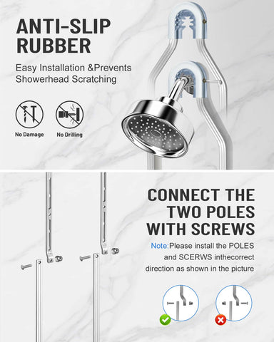 MSAICOE top hook with adhesive stabilizer preventing sliding