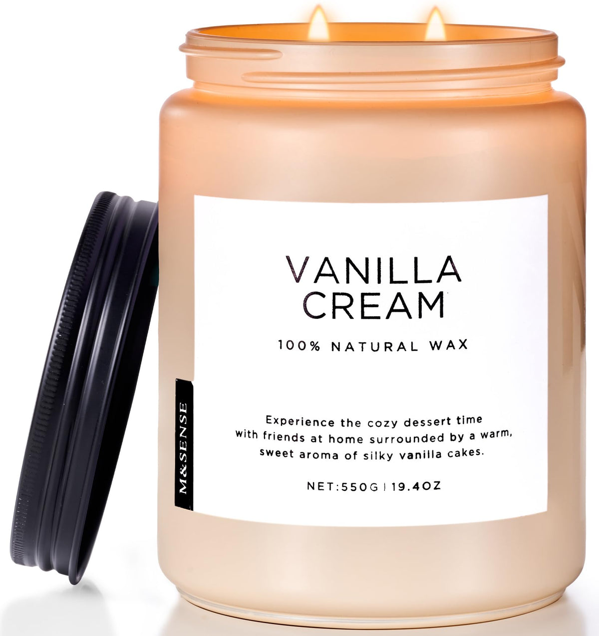 M&SENSE front packaging shows elegant jar and gift-ready design